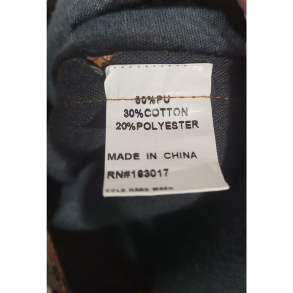 Princess Polly Snake Print Animal Faux Leather Pants size 6‎ #P3 - Picture 7 of 7